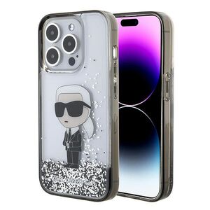 Husa premium pentru  iPhone 15 Pro Max Karl Lagerfeld superior quality - Ice