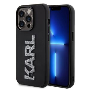 Husa premium pentru  iPhone 15 Pro Max Karl Lagerfeld superior quality - Negru intens