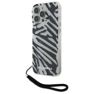 Husa premium pentru  iPhone 16 Pro Karl Lagerfeld superior quality - Gri