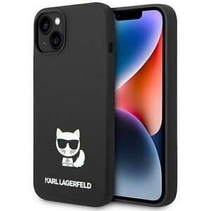 Husa premium pentru  iPhone 15 Plus Karl Lagerfeld superior quality - Negru darth vader