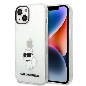 Husa premium pentru  iPhone 15 Plus Karl Lagerfeld superior quality - Transparent mat