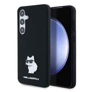 Husa premium pentru  Samsung Galaxy S24+ Plus Karl Lagerfeld superior quality - Negru denim