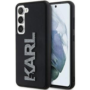 Husa premium pentru  Samsung Galaxy S24 Karl Lagerfeld superior quality - Negru imprimeu