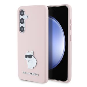 Husa premium pentru  Samsung Galaxy S24 Karl Lagerfeld superior quality - Roz