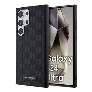 Husa premium pentru  Samsung Galaxy S24 Ultra Karl Lagerfeld superior quality - Negru Royal
