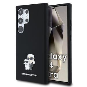Husa premium pentru  Samsung Galaxy S24 Ultra Karl Lagerfeld superior quality - Negru