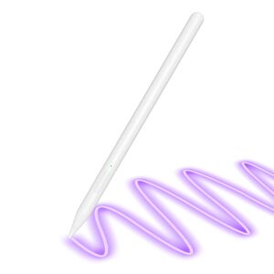 Stylus pencil USB-C, creion tableta Apple Techsuit V15, alb