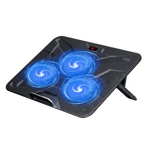 Cooler laptop ajustabil 9 - 18.3", 2x USB2.0, 1000 - 1200RPM, 3 Fans, Adjustable Speed, Havit F2067, negru
