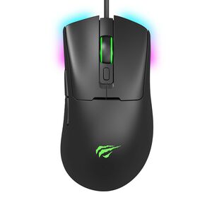 Mouse gaming pentru laptop cu lumini RGB Havit MS966, negru