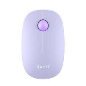 Mouse wireless cu bila 2.4GHz, 1600DPI Havit MS57GT, mov