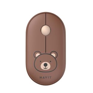 Mouse fara fir 2.4GHz, 1600 DPI pentru laptop Havit MS75GT Pro