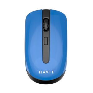 Mouse wireless pentru laptop 800-1600 DPI Havit MS989GT, albastru