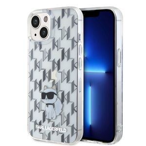 Husa premium pentru  iPhone 15 Karl Lagerfeld superior quality - Albastru