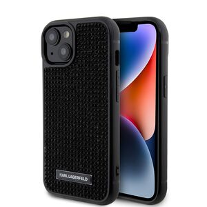 Husa premium pentru  iPhone 15 Karl Lagerfeld superior quality - Negru darth vader