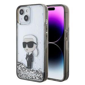 Husa premium pentru  iPhone 15 Karl Lagerfeld superior quality - Transparent