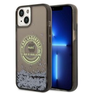 Husa premium pentru  iPhone 15 Karl Lagerfeld superior quality - Verde