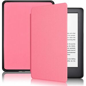 Husa pentru Kindle Paperwhite 2024 (12th gen) 7 inch / Kindle Colorsoft Signature Edition 7 inch slim ultra-light, functie sleep/wake-up, inchidere magnetica - roz