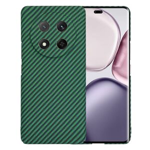 Husa pentru  Honor Magic 7 Lite CarbonFiber UltraSlim, Lightweight, Verde