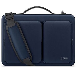 Geantă Defender Bag pentru Laptop 13-14 Inch – Eleganță și Protecție Premium pentru Echipamentele Tale, navy blue
