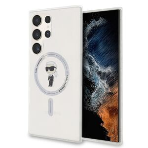 Husa premium pentru  Samsung Galaxy S23 Ultra 5G Karl Lagerfeld superior quality - Clear