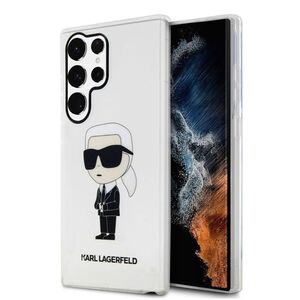 Husa premium pentru  Samsung Galaxy S23 Ultra 5G Karl Lagerfeld superior quality - Ice