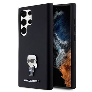 Husa premium pentru  Samsung Galaxy S23 Ultra 5G Karl Lagerfeld superior quality - Negru intens