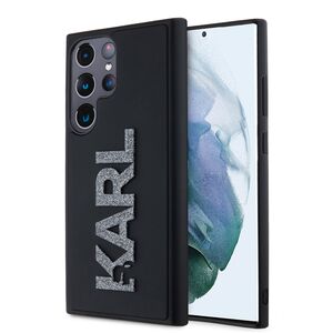 Husa premium pentru  Samsung Galaxy S23 Ultra 5G Karl Lagerfeld superior quality - Negru royal