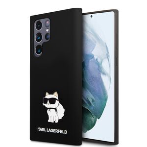 Husa premium pentru  Samsung Galaxy S23 Ultra 5G Karl Lagerfeld superior quality - Negru