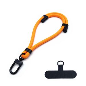 Techsuit - rope wrist strap1 (rws1-03) - for phones - flame orange