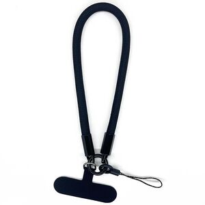 Snur telefon universal Techsuit Rope Wrist Strap RWS2-03, negru