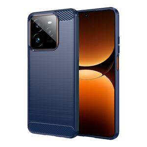 Husa pentru Realme GT 7 Pro Carbon Liquid Silicone, Albastru