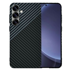 Husa pentru  Samsung Galaxy S25+ CarbonFiber UltraSlim, Lightweight, Gri