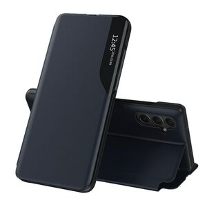 Husa pentru  Samsung Galaxy S25+ tip carte, Smart View, Albastru