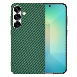 Husa pentru  Samsung Galaxy S25 CarbonFiber UltraSlim, Lightweight, Verde