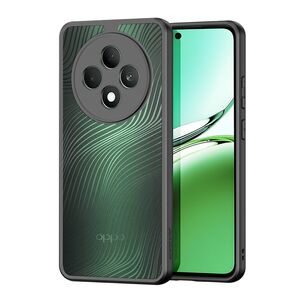 Husa pentru  Oppo Reno 12F, 12FS Flowing Lines Comfort Grip - transparent