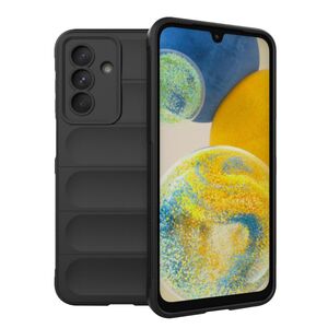 Husa pentru  Samsung Galaxy A26 Liquid Silicone, Microfibre Lining, Non-Slip Airbag Design, Negru