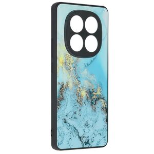 Husa pentru Xiaomi Redmi Note 14 Pro 5G Colorful Varnish Anti-scrath, Albastru Oceanic