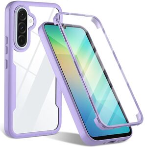 Pachet 360: Husa cu folie integrata pentru  Samsung Galaxy A26 Cover360 fata / spate - Mov