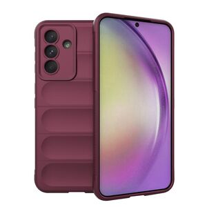 Husa pentru  Samsung Galaxy A36 Liquid Silicone, Microfibre Lining, Non-Slip Airbag Design, Bordeaux