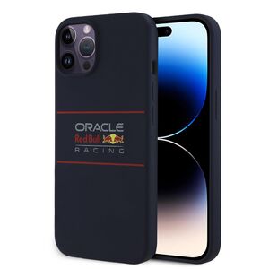 Husa premium pentru  iPhone 14 Pro  compatibila MagSafe Red Bull Racing - Albastru