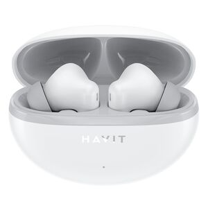 Casti Bluetooth cu microfon, TWS earbuds Havit TW986, alb