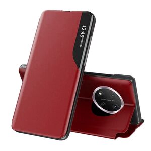Husa pentru  Honor Magic 7 Lite tip carte, Smart View, Rosu