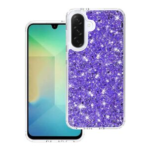 Husa pentru  Samsung Galaxy A26 cu sclipici Liquid Crystal Glitter, Mov
