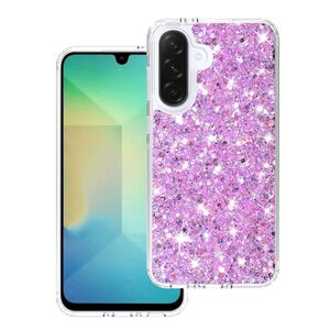 Husa pentru  Samsung Galaxy A26 cu sclipici Liquid Crystal Glitter, Violet