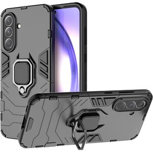 Husa pentru  Samsung Galaxy A36 cu inel Ring Armor Kickstand Tough, Negru