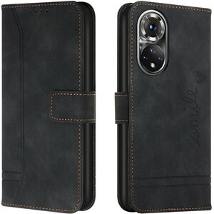 Husa pentru Huawei Nova 9 / Honor 50 tip carte Wallet Premium, negru