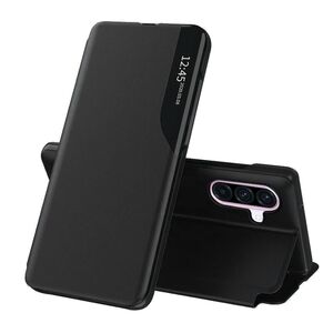 Husa pentru  Samsung Galaxy A56 tip carte, Smart View, Negru