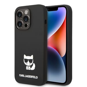 Husa premium pentru  iPhone 14 Pro Max Karl Lagerfeld superior quality - Negru darth vader