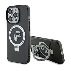 Husa premium pentru  iPhone 14 Pro Max Karl Lagerfeld compatibila Magsafe - Negru royal