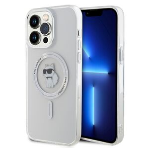 Husa premium pentru  iPhone 14 Pro Max Karl Lagerfeld compatibila Magsafe - Transparent
